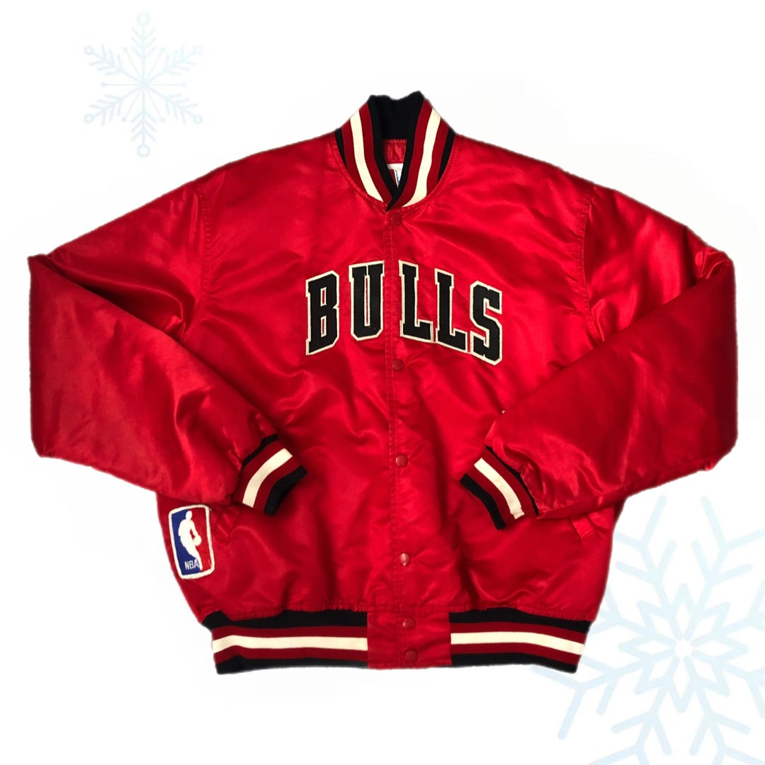 Vintage NBA Chicago Bulls Starter Satin Jacket (XL)