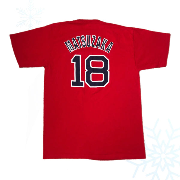 MLB Boston Red Sox Daisuke Matsuzaka Jersey T-Shirt (XL)
