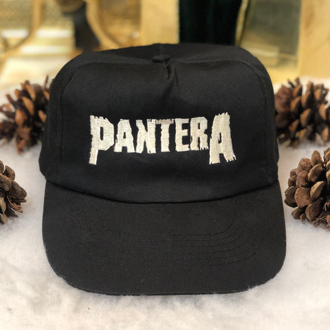 Vintage Pantera Band Twill Snapback Hat