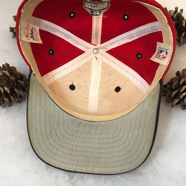 Vintage NBA Chicago Bulls New Era Wool Snapback Hat