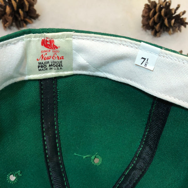 Vintage NBA Boston Celtics New Era Wool Fitted Hat 7 1/8