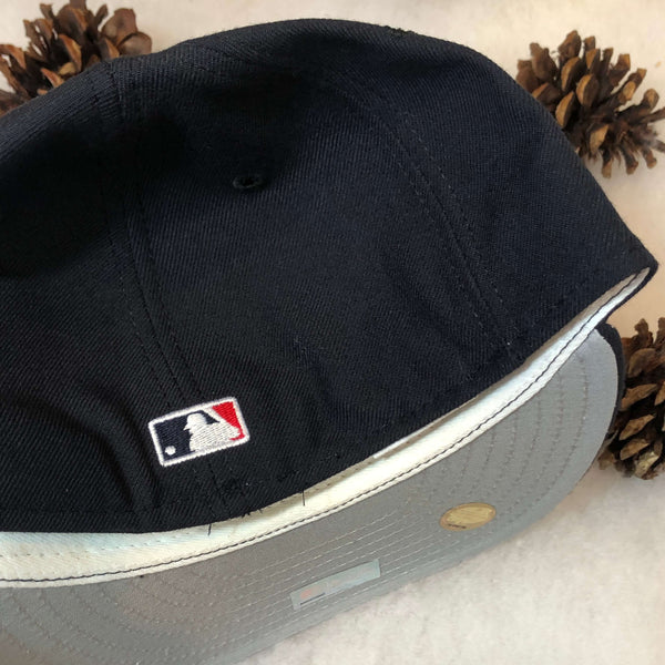 Vintage Deadstock NWOT MLB New York Yankees 2003 World Series New Era Wool Fitted Hat 7 1/4