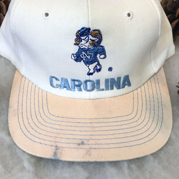 Vintage UNC North Carolina Tar Heels Twins Enterprise Twill Snapback Hat