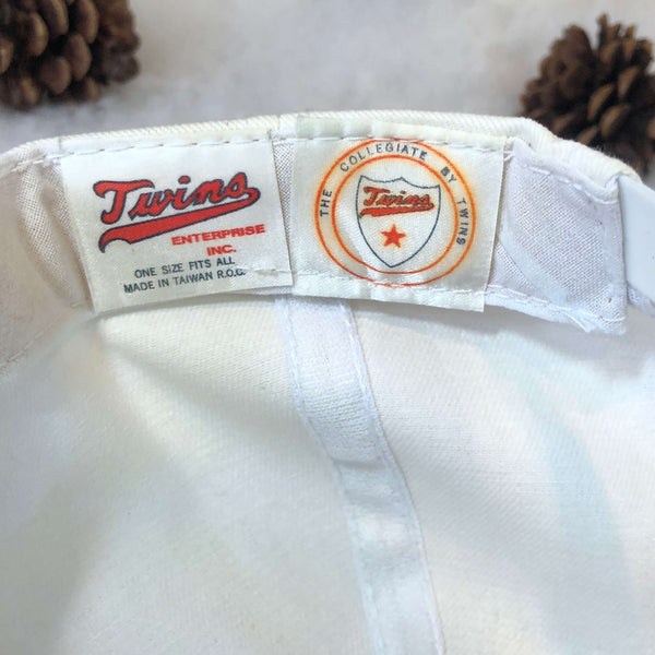 Vintage UNC North Carolina Tar Heels Twins Enterprise Twill Snapback Hat