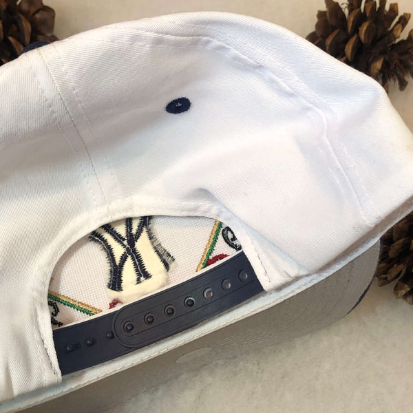 Vintage Deadstock NWT 1996 MLB New York Yankees AL Champions Logo 7 Twill Snapback Hat