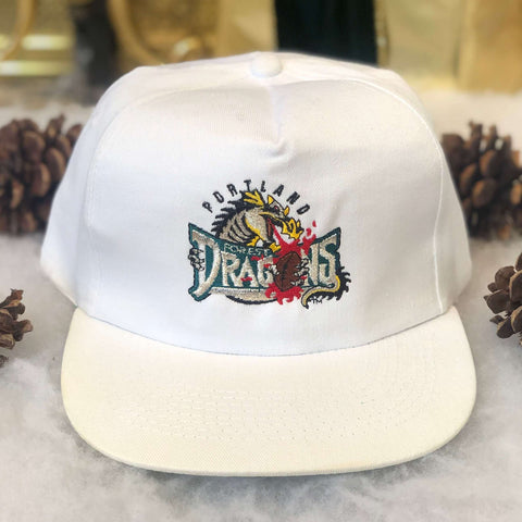 Vintage Deadstock NWOT Portland Forest Dragons Arena Football Twill Snapback Hat