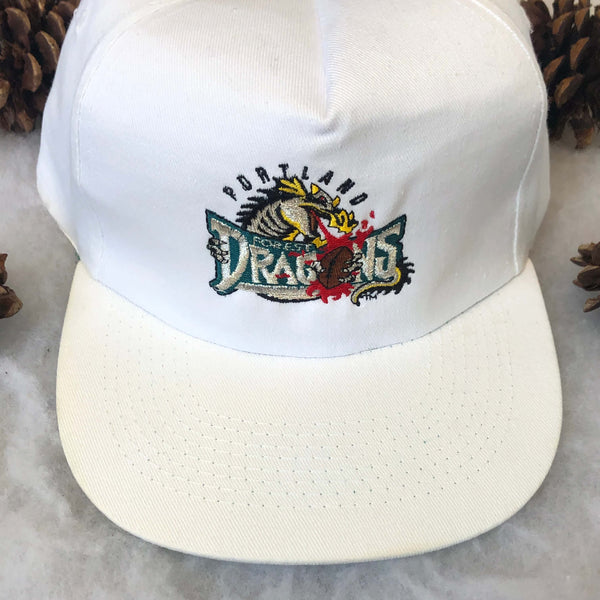 Vintage Deadstock NWOT Portland Forest Dragons Arena Football Twill Snapback Hat