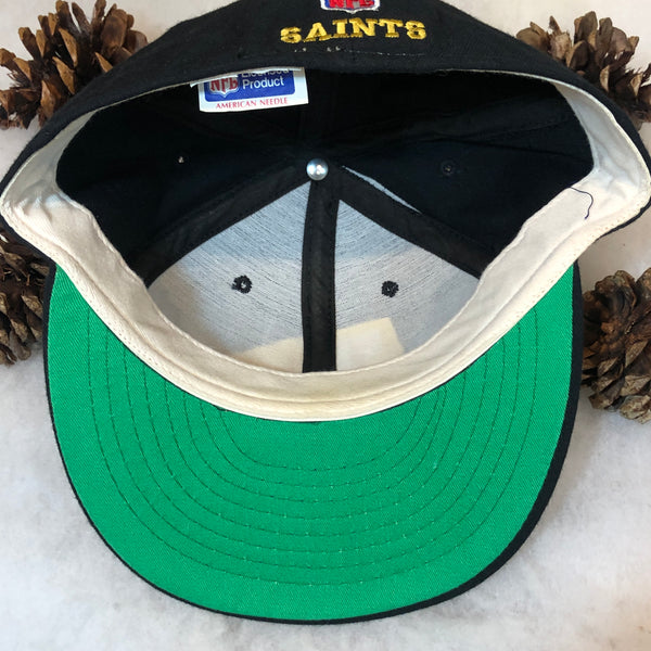 Vintage NFL New Orleans Saints American Needle Wool Fitted Hat 7 1/8