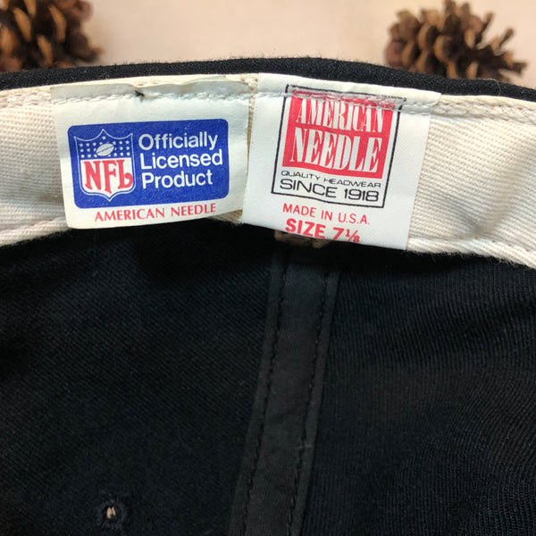 Vintage NFL New Orleans Saints American Needle Wool Fitted Hat 7 1/8