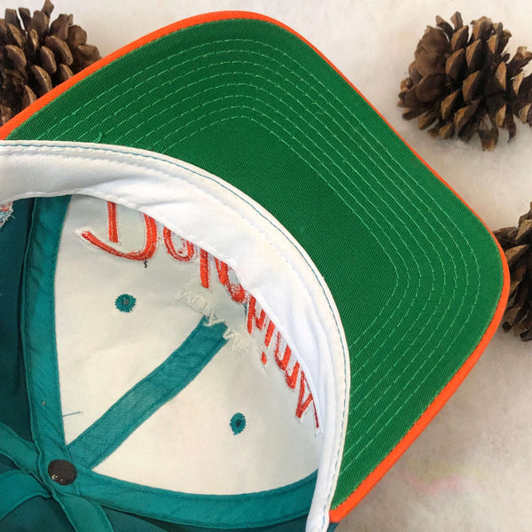 Vintage NFL Miami Dolphins Sports Specialties Script Twill Snapback Hat