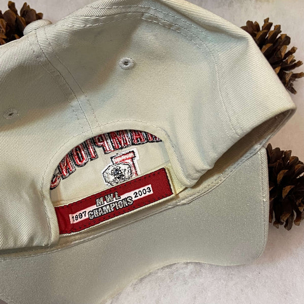 Vintage MiLB Lansing Lugnuts 2003 Midwest League Champions Strapback Hat