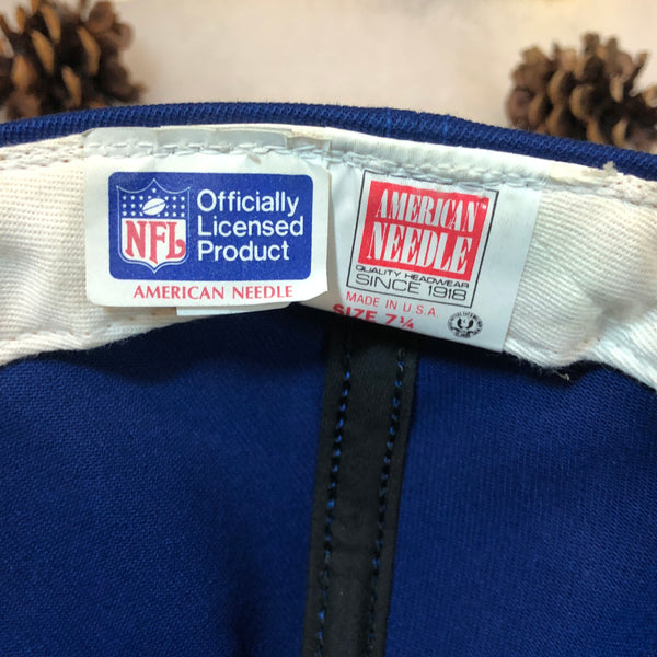 Vintage NFL New York Giants American Needle Wool Fitted Hat 7 1/4