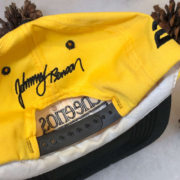 Vintage NASCAR Cheerios Racing Johnny Benson Twill Snapback Hat