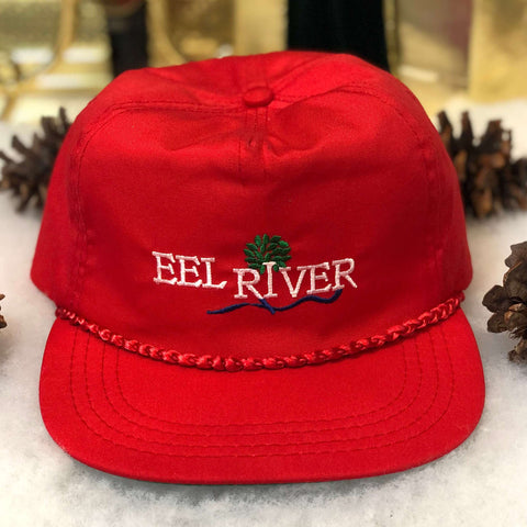 Vintage Eel River California Twill Strapback Hat