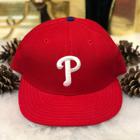 Vintage MLB Philadelphia Phillies New Era Wool Fitted Hat 7