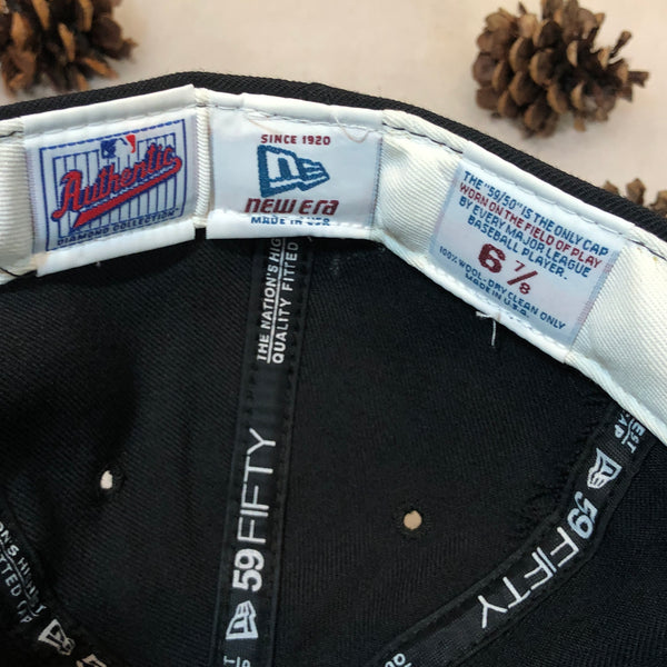 Vintage MLB New York Mets New Era Wool Fitted Hat 6 7/8