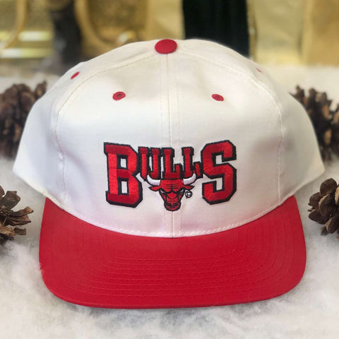 Vintage Deadstock NWOT NBA Chicago Bulls Sunbeam Promo Twill Snapback Hat