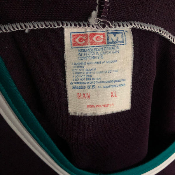 Vintage NHL Anaheim Mighty Ducks CCM Maska Jersey (XL)