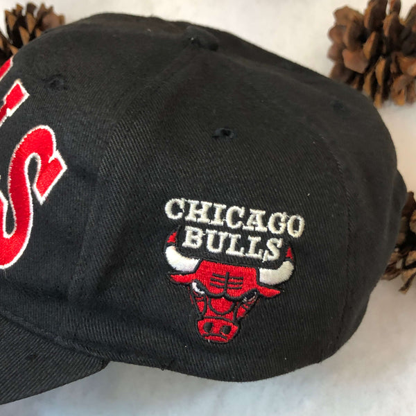 Vintage NBA Chicago Bulls Box Seat Snapback Hat