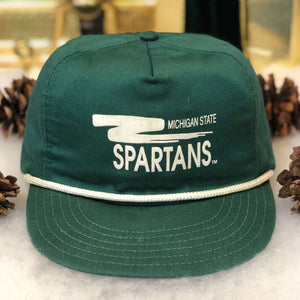 Vintage NCAA Michigan State Spartans Twill Strapback Hat