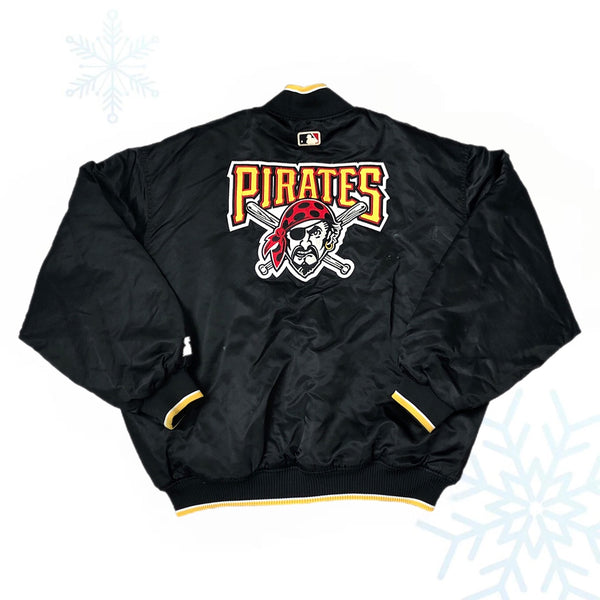 Vintage MLB Pittsburgh Pirates Starter Diamond Collection Satin Jacket (XL)