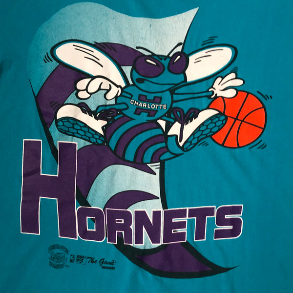 Vintage NBA Charlotte Hornets The Game T-Shirt (L)