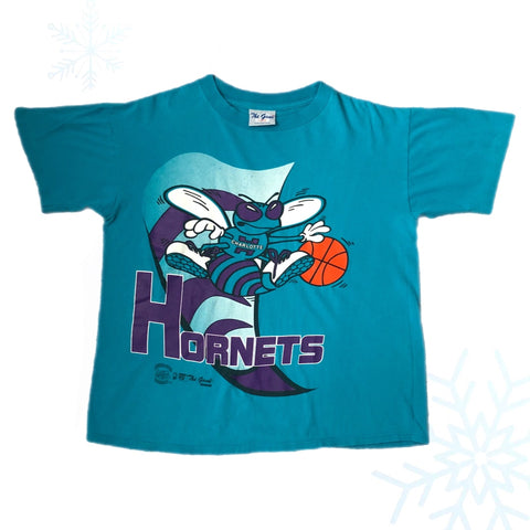 Vintage NBA Charlotte Hornets The Game T-Shirt (L)