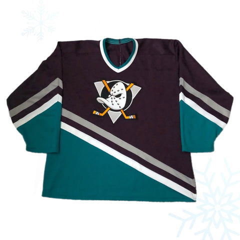 Vintage NHL Anaheim Mighty Ducks CCM Maska Jersey (XL)