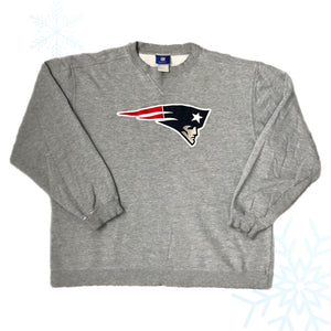 NFL New England Patriots Reebok Crewneck Sweatshirt (XL)