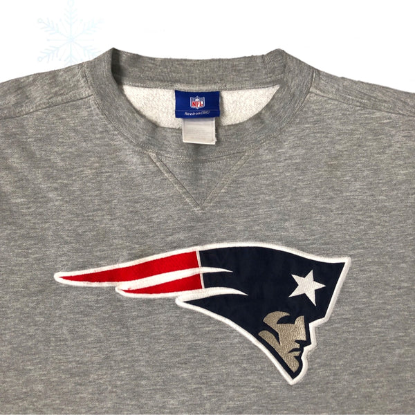 NFL New England Patriots Reebok Crewneck Sweatshirt (XL)