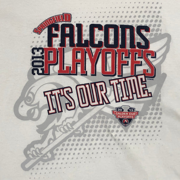 2013 AHL Springfield Falcons Playoffs "It's Our Time" T-Shirt (XXL)