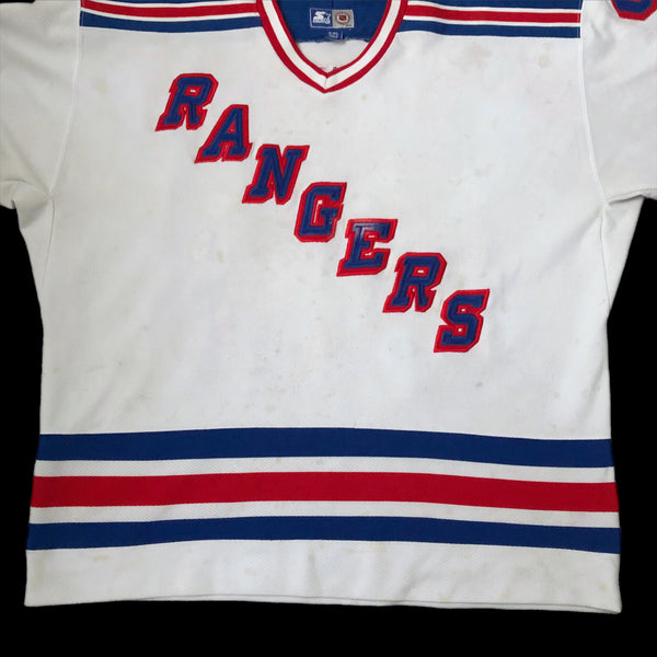 Vintage NHL New York Rangers Wayne Gretzky Starter Jersey (XXL)