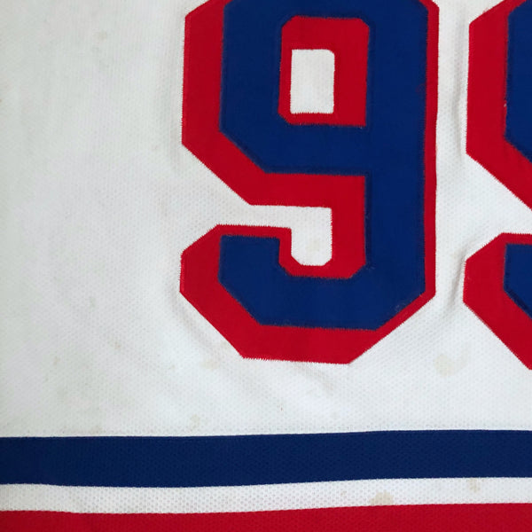 Vintage NHL New York Rangers Wayne Gretzky Starter Jersey (XXL)