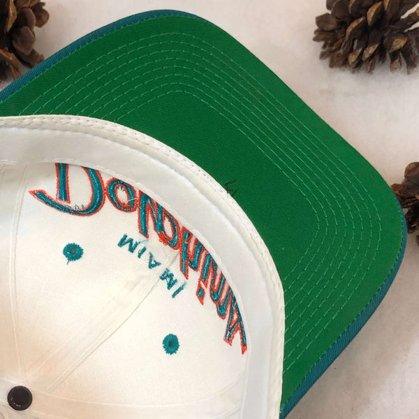 Vintage NFL Miami Dolphins Sports Specialties Script Twill Snapback Hat