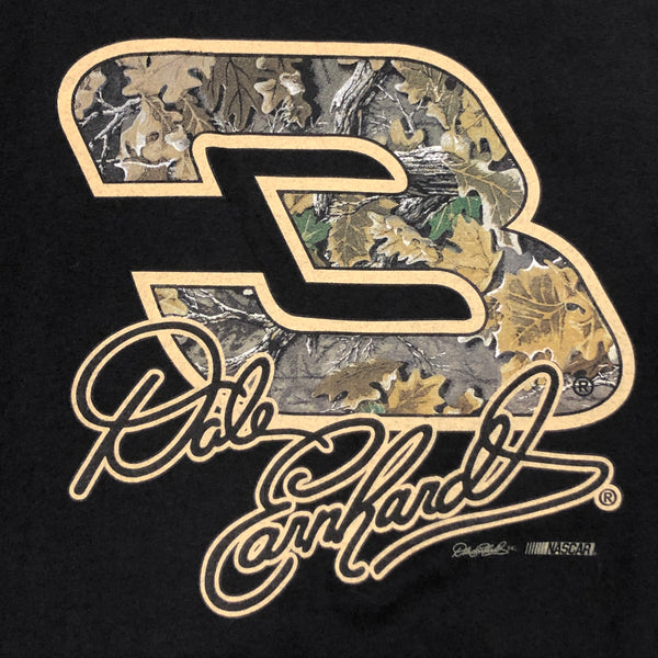 Vintage NASCAR Dale Earnhardt Camouflage T-Shirt (XL)