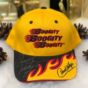 NASCAR Darrell Waltrip Autographed "Boogity Boogity Boogity" Catchphrase Racing Strapback Hat