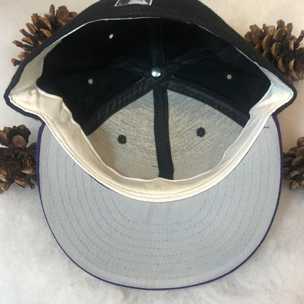 Vintage MLB Tampa Bay Devil Rays New Era Wool Fitted Hat 7 1/4