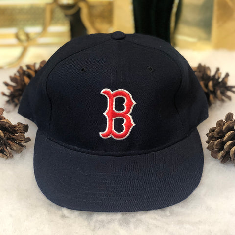 Vintage MLB Boston Red Sox New Era Wool Fitted Hat 6 7/8