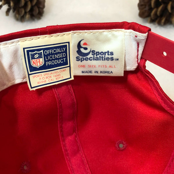 Vintage Deadstock NWOT NFL San Francisco 49ers Sports Specialties Twill Snapback Hat