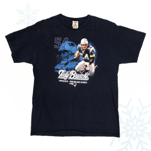 NFL New England Patriots Tedy Bruschi T-Shirt (L)