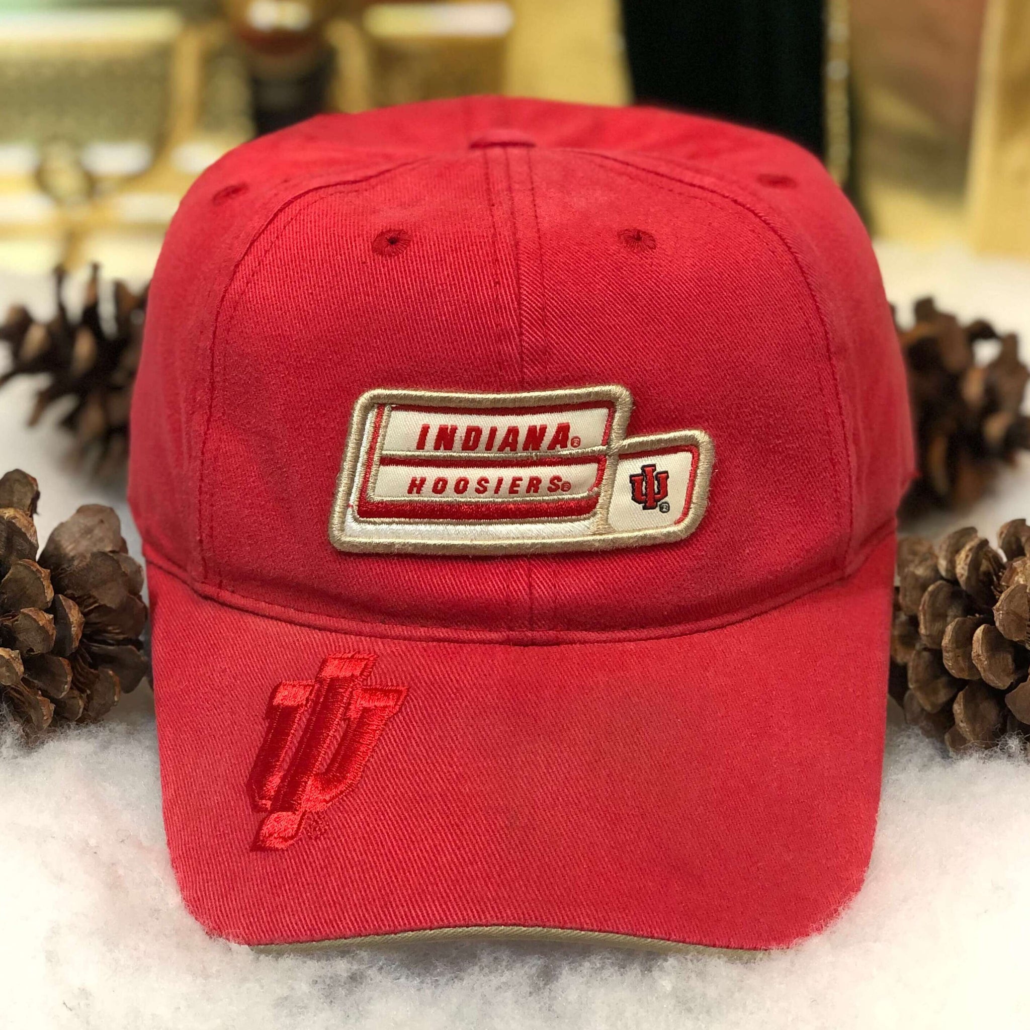 Vintage NCAA Indiana Hoosiers American Needle Strapback Hat