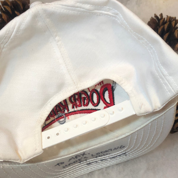 Vintage Who Framed Roger Rabbit DeLONG Twill Snapback Hat Autographed Gary K. Wolf