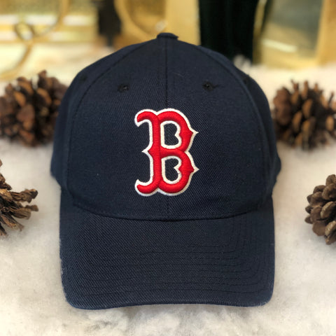 Vintage MLB Boston Red Sox Logo Athletic Wool Snapback Hat