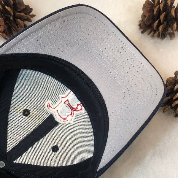 Vintage MLB Boston Red Sox Logo Athletic Wool Snapback Hat