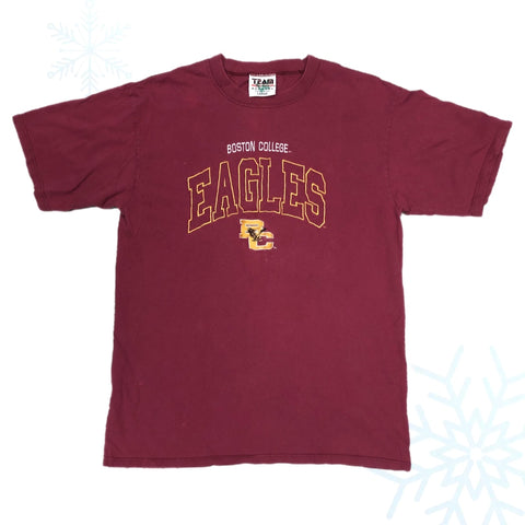 Vintage NCAA Boston College Eagles Embroidered T-Shirt (L)