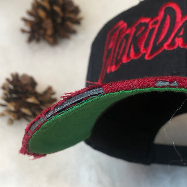 Vintage NCAA FSU Florida State Seminoles Starter Bubble Script Wool Snapback Hat