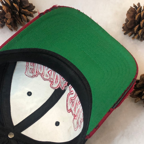 Vintage NCAA FSU Florida State Seminoles Starter Bubble Script Wool Snapback Hat
