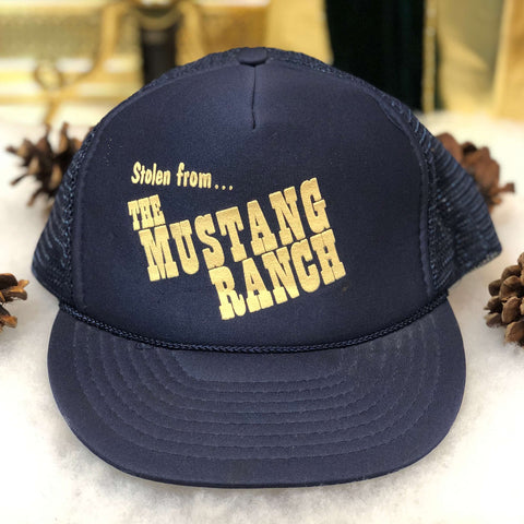 Vintage The Mustang Ranch Nevada Trucker Hat