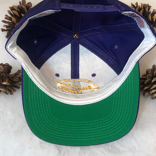Vintage Deadstock NWOT NCAA LSU Louisiana State Tigers The Game Circle Logo Twill Snapback Hat