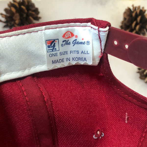 Vintage Deadstock NWOT NCAA Alabama Crimson Tide 1992 National Champions The Game Wool Snapback Hat